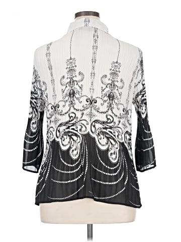 Lane Bryant Outlet 3/4 Sleeve Blouse (view 2)
