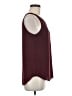 Mossimo 100% Polyester Burgundy Sleeveless Blouse Size M - photo 4