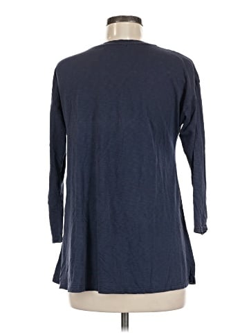 Velvet 3/4 Sleeve Top (view 2)