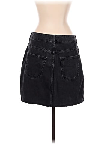Topshop Denim Skirt (view 2)