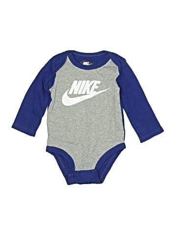 Nike Long Sleeve Onesie (view 1)