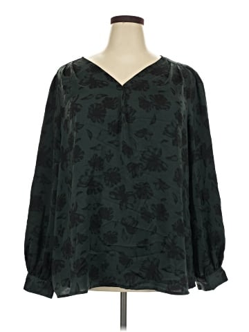 Ava & Viv 3/4 Sleeve Blouse (view 1)