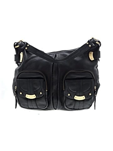 B Makowsky Leather Shoulder Bag (view 1)