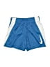 Nike 100% Polyester Color Block Blue Athletic Shorts 12-18 MO / 18 MO - photo 1