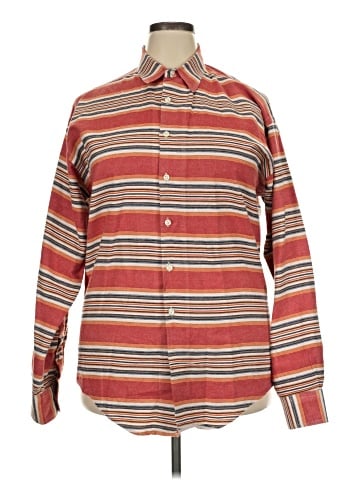 Ruff Hewn Long Sleeve Button-Down Shirt (view 1)