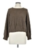Shein 100% Polyester Solid Brown Pullover Sweater Size L - photo 1