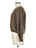Shein 100% Polyester Solid Brown Pullover Sweater Size L - photo 5