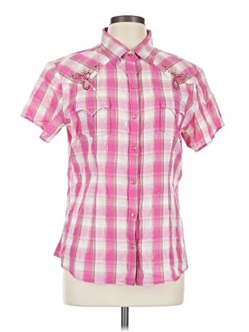 Panhandle Slim Short Sleeve Button-Down Shirt (view 1)