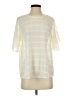 Soft Surroundings 100% Polyester Ivory Short Sleeve Blouse Size S - photo 1
