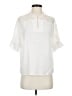 Sandro Ivory Short Sleeve Blouse Size XS (0) - photo 1