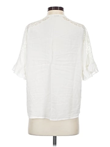 Sandro Short Sleeve Blouse (view 2)