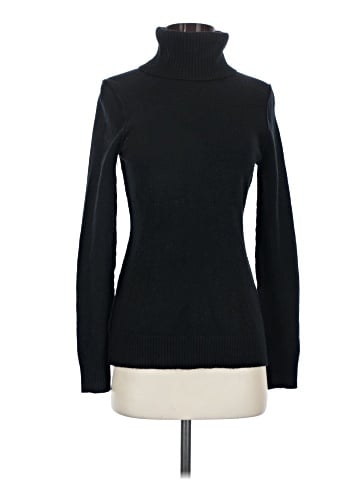 Aqua Cashmere Pullover Sweater (view 1)