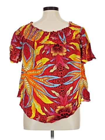 Touch Me Short Sleeve Blouse (view 2)