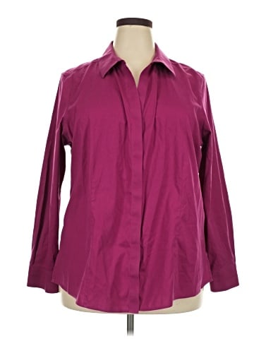 Foxcroft Long Sleeve Blouse (view 1)