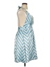 Assorted Brands Chevron-herringbone Blue Cocktail Dress Size XL - photo 4