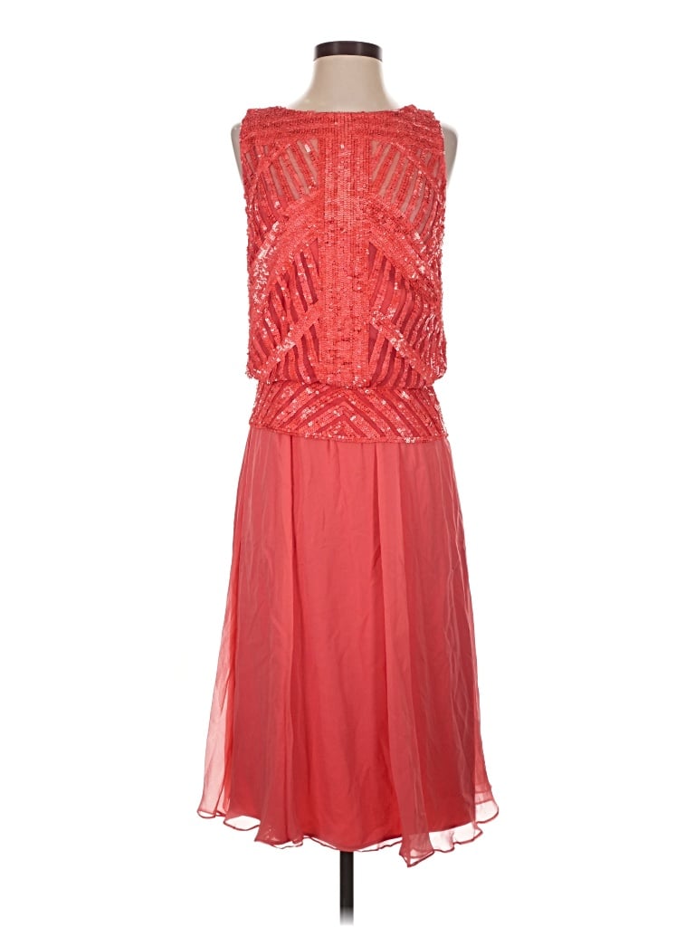 Pre-owned Luisa Spagnoli Cocktail Dress In Red