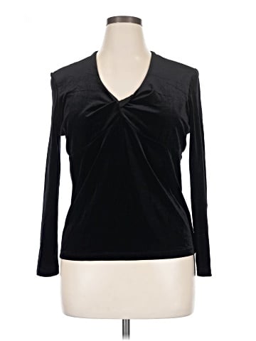 Caslon Long Sleeve Top (view 1)