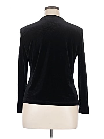 Caslon Long Sleeve Top (view 2)