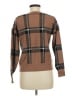 Max Studio Plaid Brown Pullover Sweater Size M - photo 2