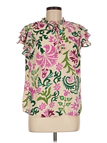 1.State Short Sleeve Blouse (view 1)