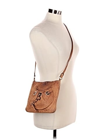 B Makowsky Leather Crossbody Bag (view 2)