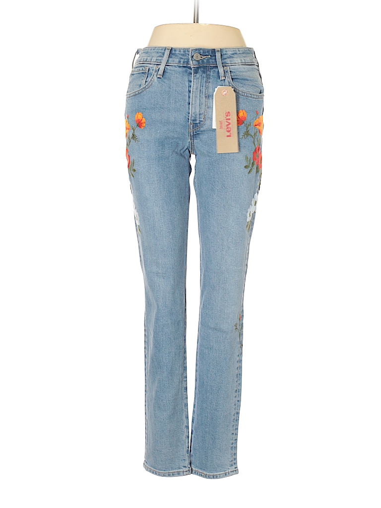 levi's floral jeans