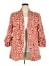 Oddi 100% Polyester Floral Red Blazer Size XXL - photo 1