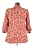 Oddi 100% Polyester Floral Red Blazer Size XXL - photo 2