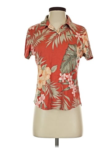 Tommy Bahama Short Sleeve Silk Top (view 1)