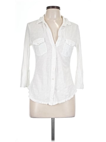 James Perse 3/4 Sleeve Button-Down Shirt (view 1)