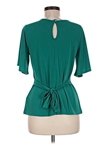 Green Envelope Short Sleeve Top (view 2)