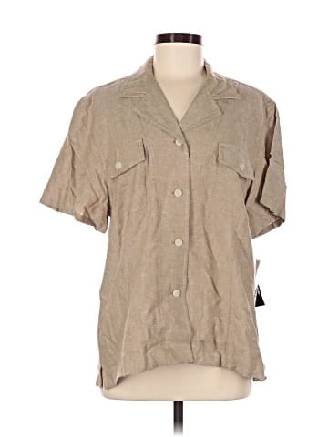 Southern Lady Short Sleeve Button-Down Shirt (view 1)