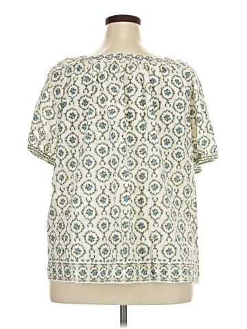 Max Studio Short Sleeve Blouse (view 2)