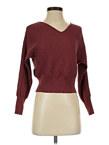 Pink Rose Pullover Sweater (view 1)