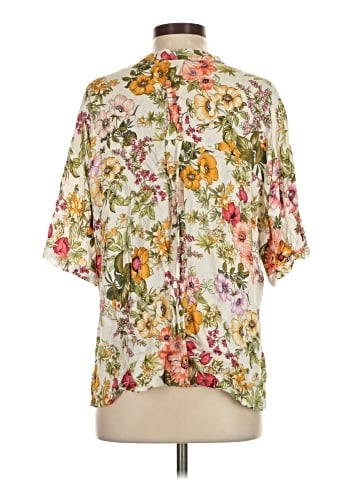 Zara Basic Short Sleeve Blouse (view 2)
