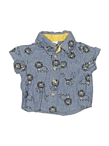 Little Beginnings Short Sleeve Button-Down Shirt (view 1)
