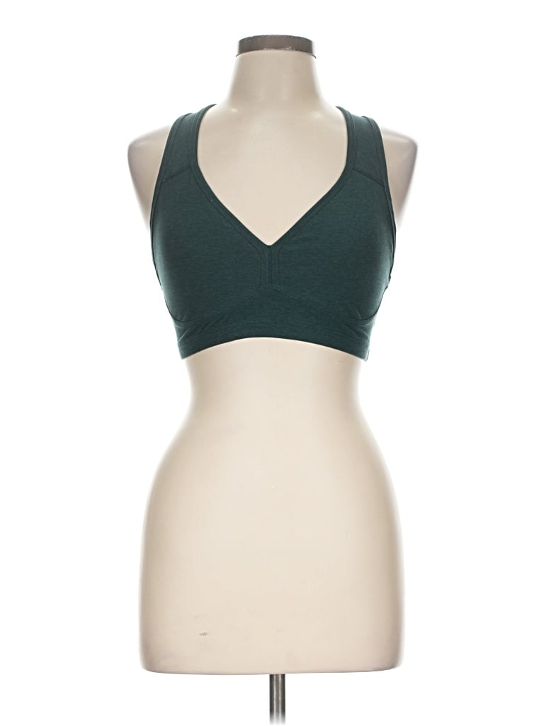 Pre-owned Beyond Yoga Sports Bra In Green