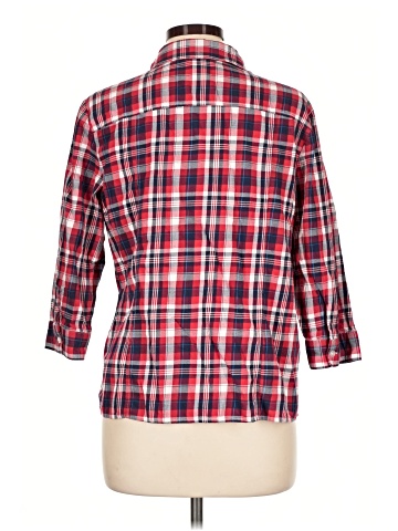 Christopher & Banks 3/4 Sleeve Button-Down Shirt (view 2)