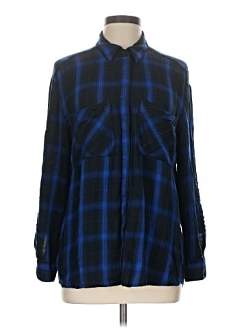 Express Long Sleeve Button-Down Shirt (view 1)