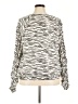 Chaser Animal Print Silver Pullover Sweater Size 2X - photo 2