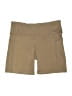 Athleta Solid Tan Khaki Shorts Size L - photo 1