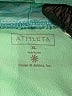 Athleta 100% Polyester Chevron-herringbone Teal Shorts Size XL - photo 3
