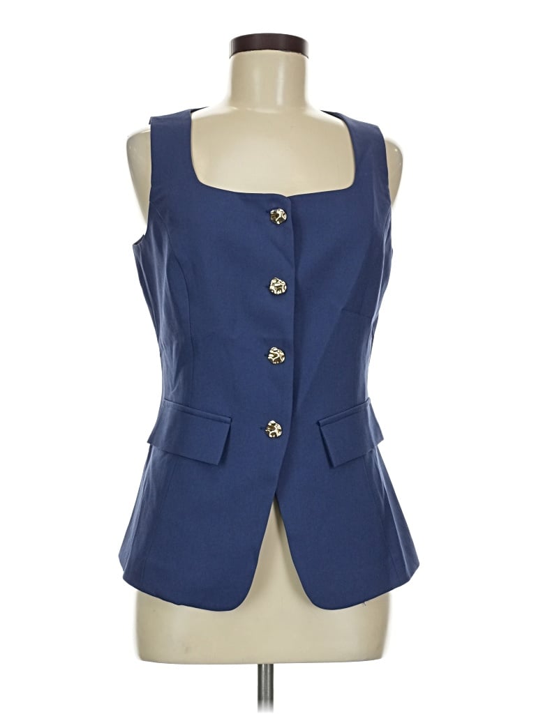 Pre-owned Zesica Vest In Blue