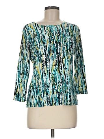 JM Collection 3/4 Sleeve Blouse (view 1)