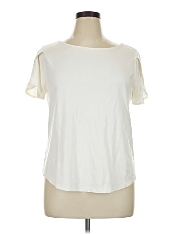 Ann Taylor Factory Short Sleeve T-Shirt (view 1)
