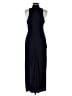 Express 100% Polyester Solid Black Cocktail Dress Size M - photo 2
