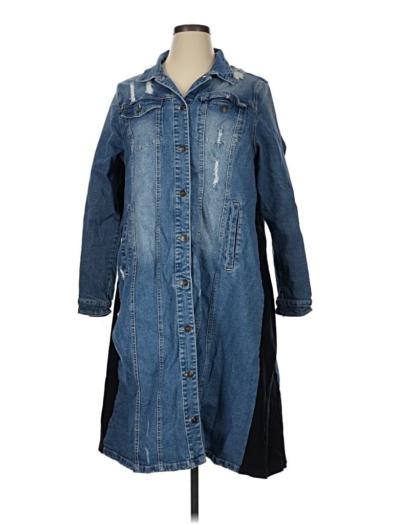 Pre-owned Sante Grace Denim Jacket In Blue