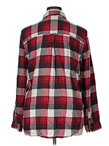 American Eagle Outfitters Long Sleeve Button-Down Shirt (view 2)