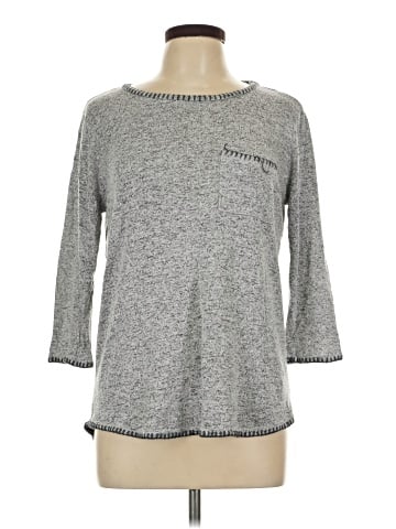 Pink Clover Pullover Sweater (view 1)
