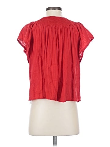 Moon River Short Sleeve Blouse (view 2)